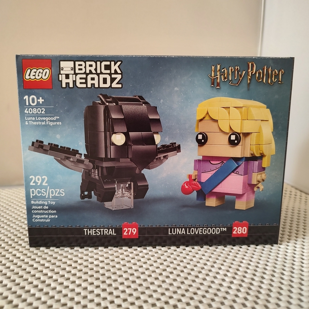Lego 40802 Luna Lovegood & Thestral Figures Brick Headz Harry Potter NWT